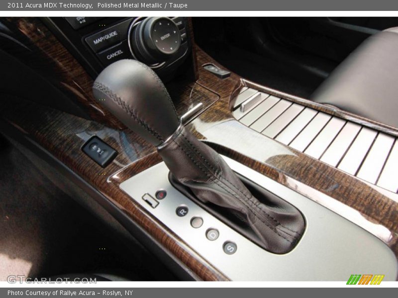 Polished Metal Metallic / Taupe 2011 Acura MDX Technology