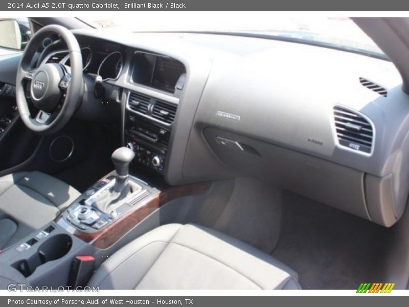 Brilliant Black / Black 2014 Audi A5 2.0T quattro Cabriolet