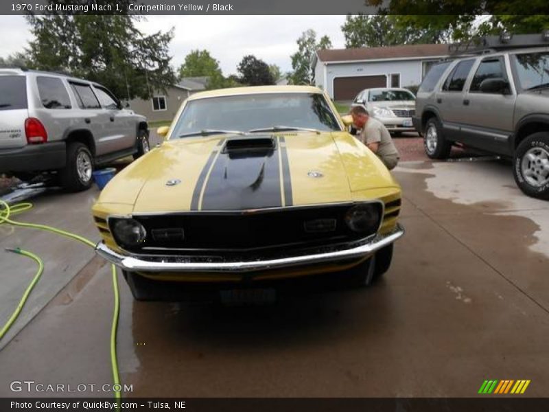 Competition Yellow / Black 1970 Ford Mustang Mach 1