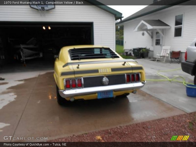 Competition Yellow / Black 1970 Ford Mustang Mach 1