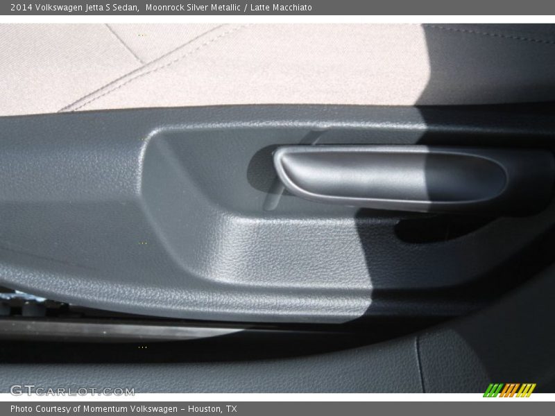Moonrock Silver Metallic / Latte Macchiato 2014 Volkswagen Jetta S Sedan