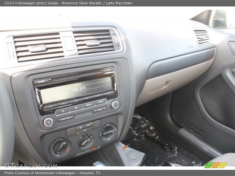 Moonrock Silver Metallic / Latte Macchiato 2014 Volkswagen Jetta S Sedan