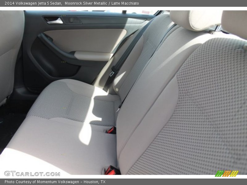 Moonrock Silver Metallic / Latte Macchiato 2014 Volkswagen Jetta S Sedan