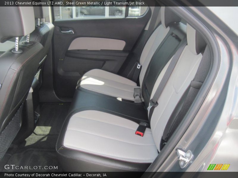 Steel Green Metallic / Light Titanium/Jet Black 2013 Chevrolet Equinox LTZ AWD