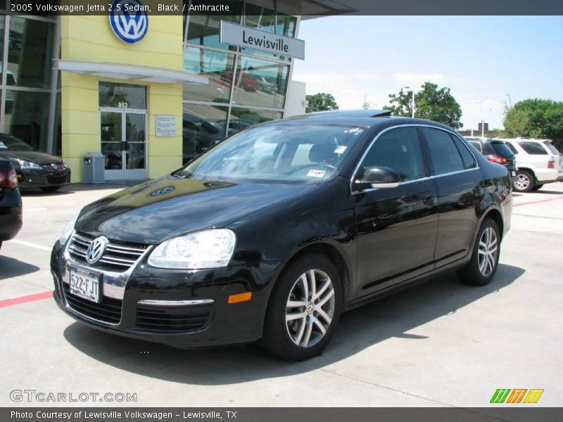 Black / Anthracite 2005 Volkswagen Jetta 2.5 Sedan
