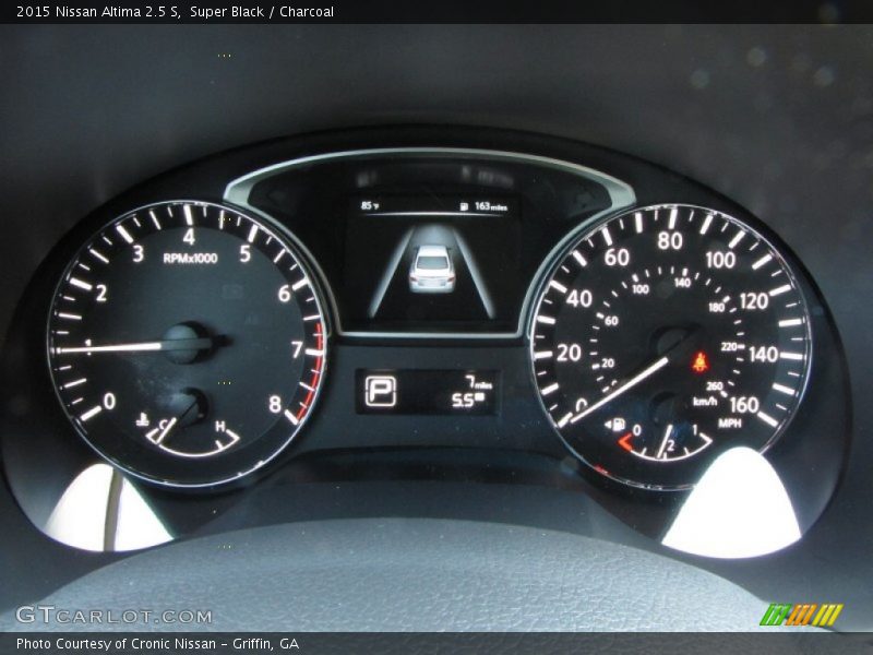 Super Black / Charcoal 2015 Nissan Altima 2.5 S