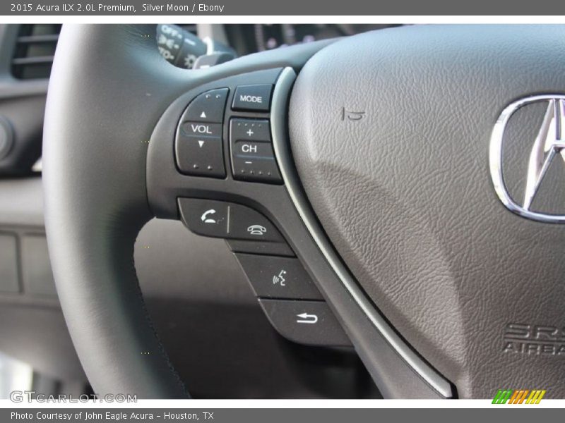 Silver Moon / Ebony 2015 Acura ILX 2.0L Premium