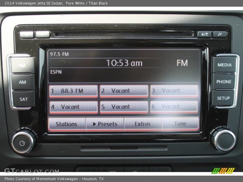 Pure White / Titan Black 2014 Volkswagen Jetta SE Sedan