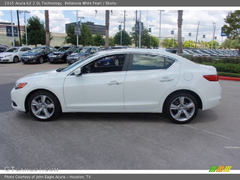 Bellanova White Pearl / Ebony 2015 Acura ILX 2.0L Technology