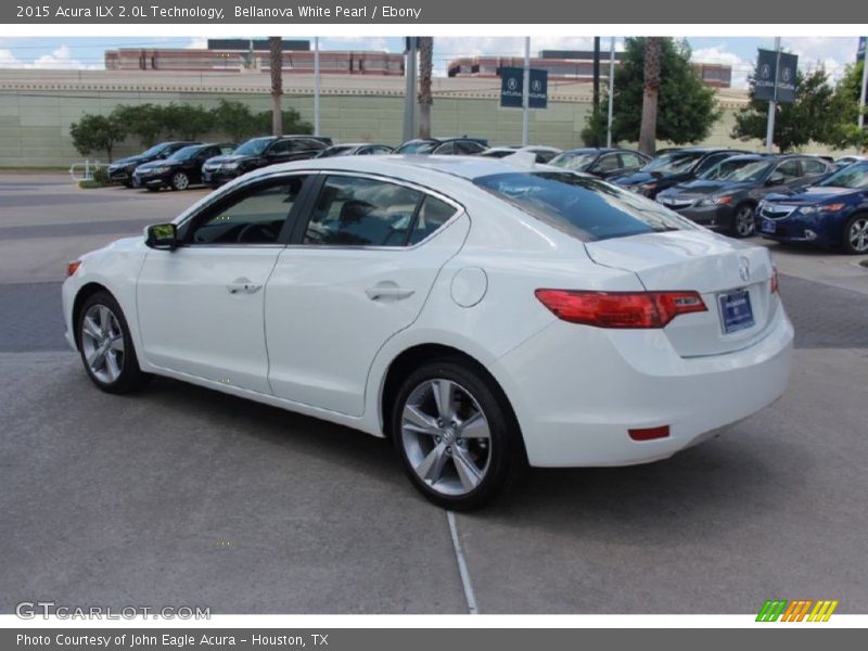 Bellanova White Pearl / Ebony 2015 Acura ILX 2.0L Technology