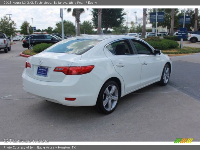 Bellanova White Pearl / Ebony 2015 Acura ILX 2.0L Technology