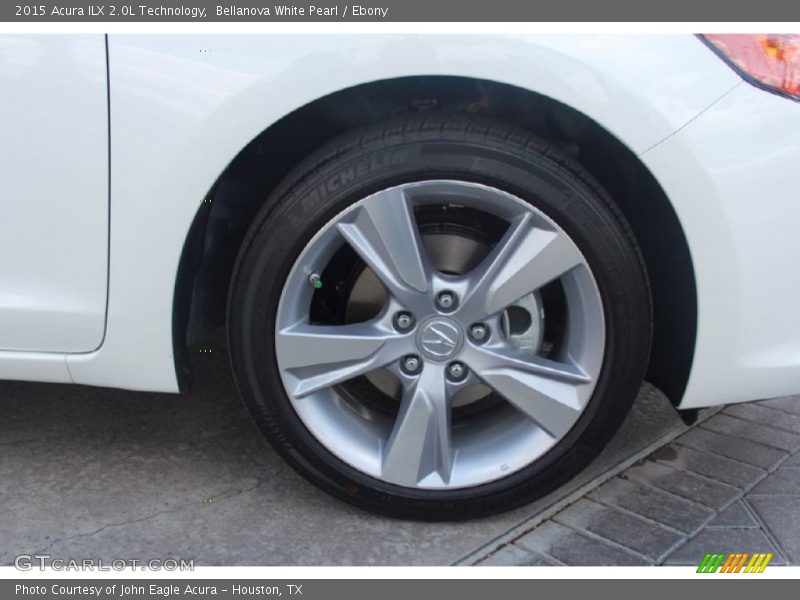 Bellanova White Pearl / Ebony 2015 Acura ILX 2.0L Technology