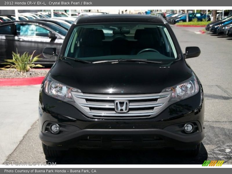 Crystal Black Pearl / Black 2012 Honda CR-V EX-L