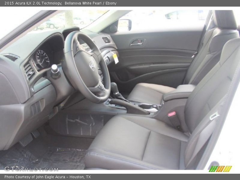 Bellanova White Pearl / Ebony 2015 Acura ILX 2.0L Technology