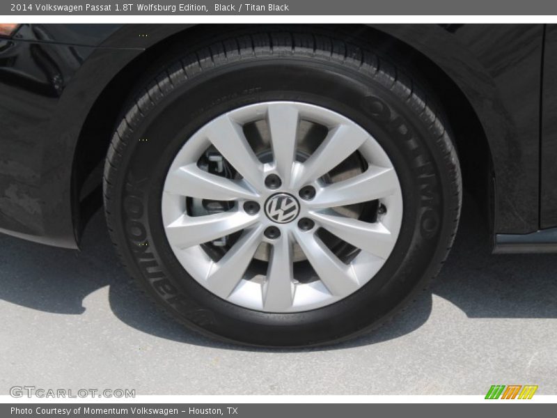 Black / Titan Black 2014 Volkswagen Passat 1.8T Wolfsburg Edition