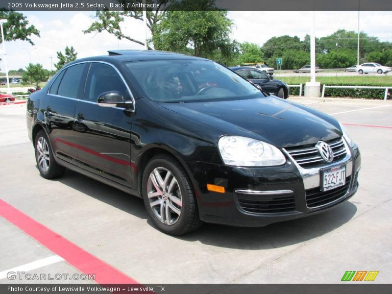 Black / Anthracite 2005 Volkswagen Jetta 2.5 Sedan