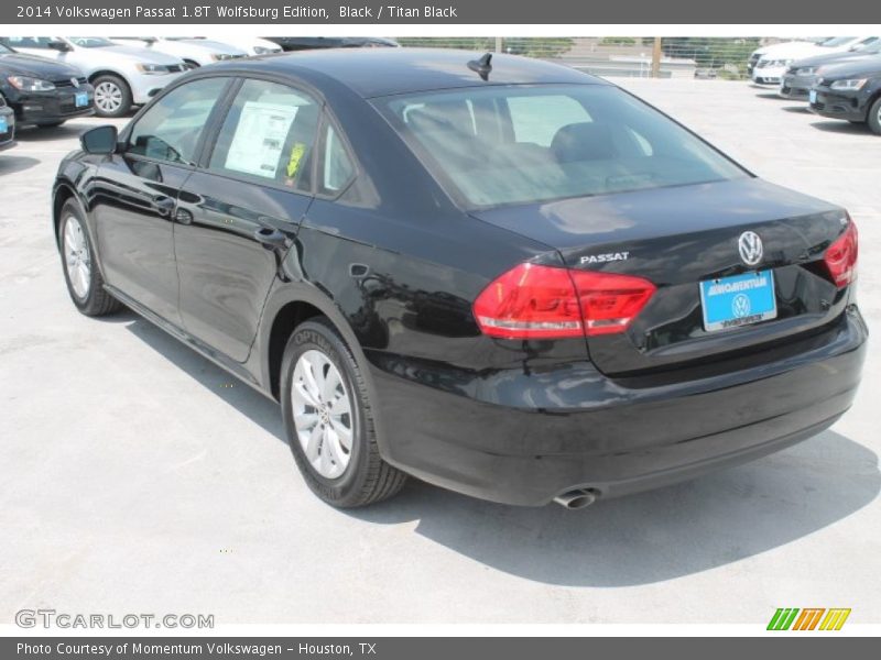 Black / Titan Black 2014 Volkswagen Passat 1.8T Wolfsburg Edition