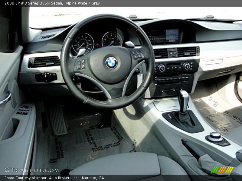  2008 3 Series 335xi Sedan Gray Interior