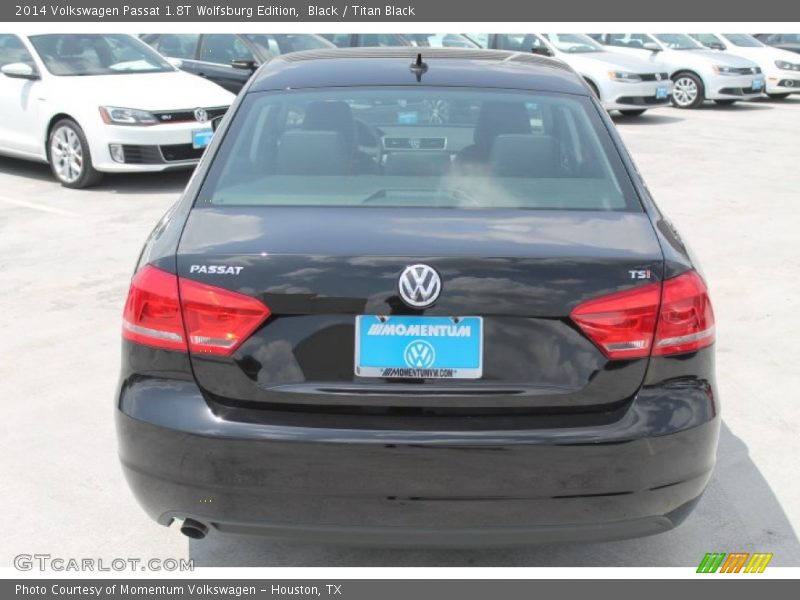 Black / Titan Black 2014 Volkswagen Passat 1.8T Wolfsburg Edition