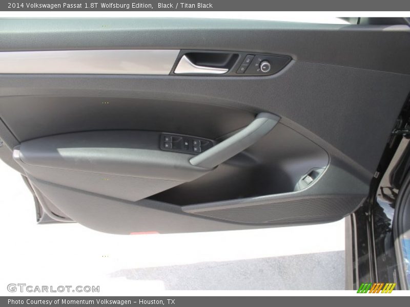 Black / Titan Black 2014 Volkswagen Passat 1.8T Wolfsburg Edition