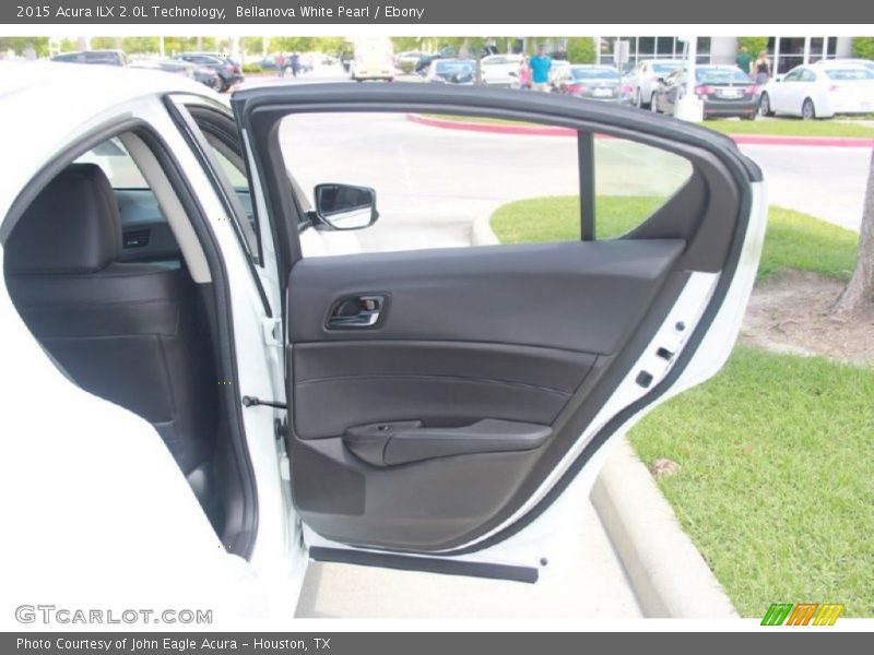 Bellanova White Pearl / Ebony 2015 Acura ILX 2.0L Technology