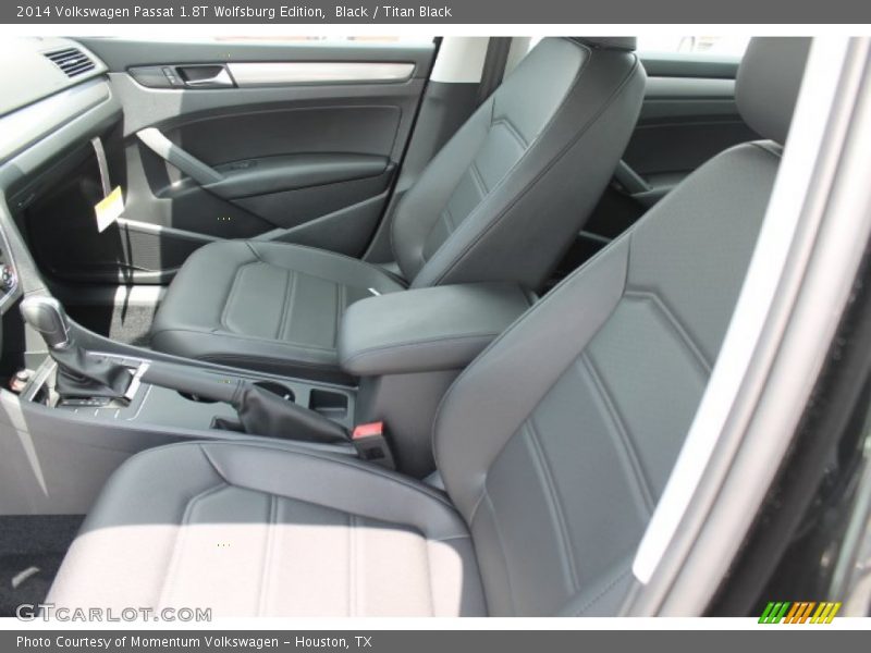 Black / Titan Black 2014 Volkswagen Passat 1.8T Wolfsburg Edition