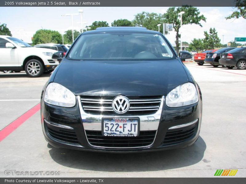 Black / Anthracite 2005 Volkswagen Jetta 2.5 Sedan