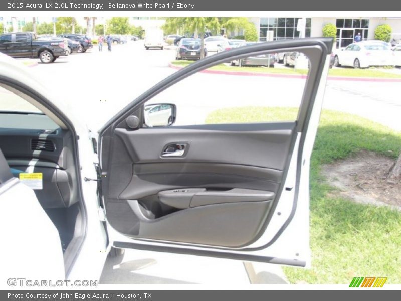 Bellanova White Pearl / Ebony 2015 Acura ILX 2.0L Technology