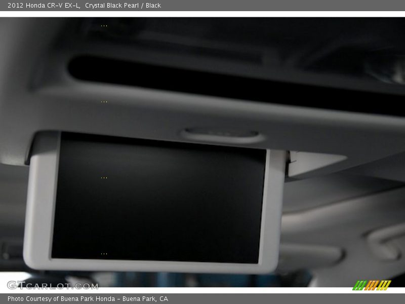 Crystal Black Pearl / Black 2012 Honda CR-V EX-L