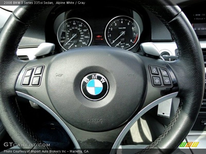  2008 3 Series 335xi Sedan Steering Wheel