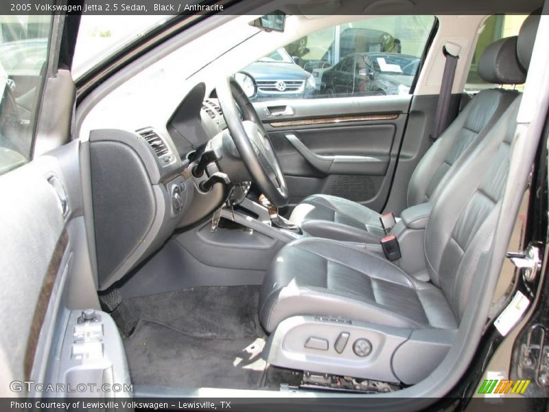 Black / Anthracite 2005 Volkswagen Jetta 2.5 Sedan