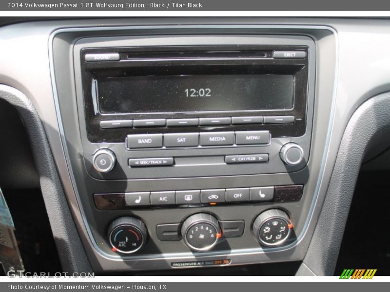 Black / Titan Black 2014 Volkswagen Passat 1.8T Wolfsburg Edition