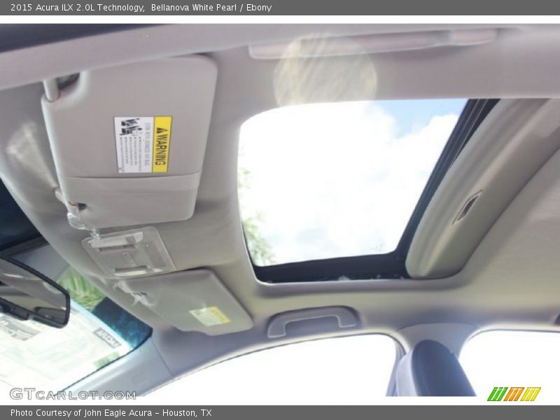 Bellanova White Pearl / Ebony 2015 Acura ILX 2.0L Technology