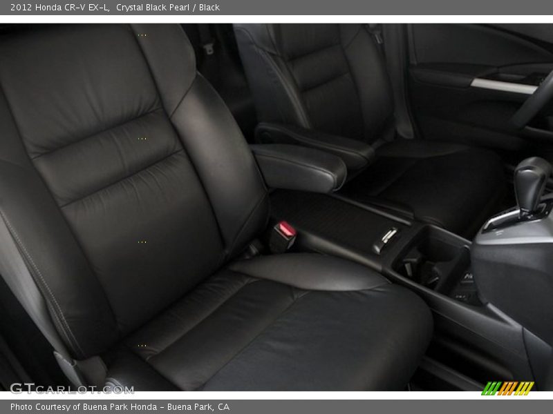 Crystal Black Pearl / Black 2012 Honda CR-V EX-L