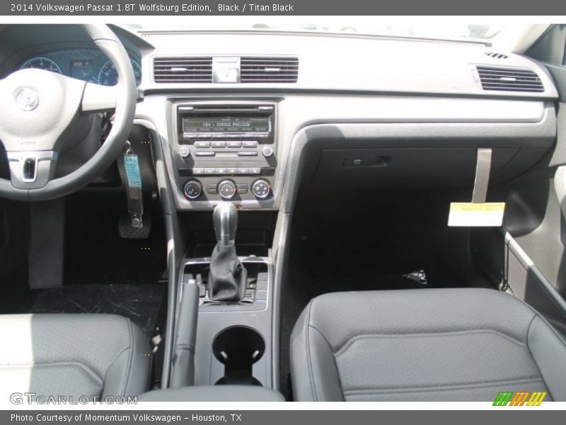 Black / Titan Black 2014 Volkswagen Passat 1.8T Wolfsburg Edition