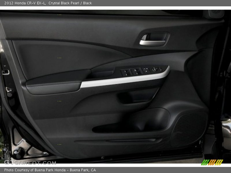 Crystal Black Pearl / Black 2012 Honda CR-V EX-L