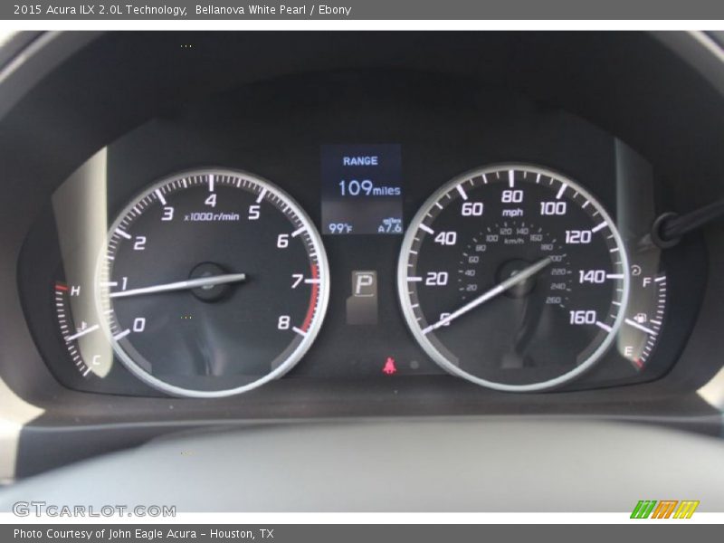 Bellanova White Pearl / Ebony 2015 Acura ILX 2.0L Technology