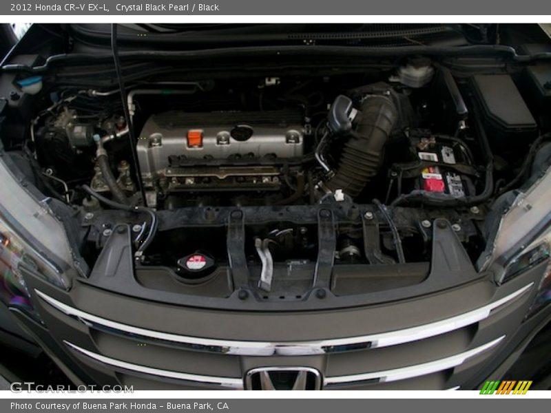 Crystal Black Pearl / Black 2012 Honda CR-V EX-L