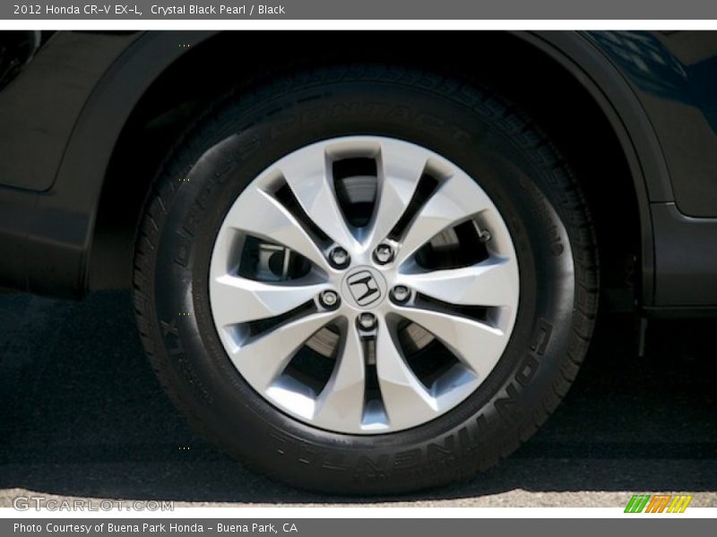 Crystal Black Pearl / Black 2012 Honda CR-V EX-L