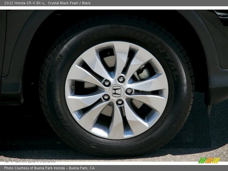 Crystal Black Pearl / Black 2012 Honda CR-V EX-L