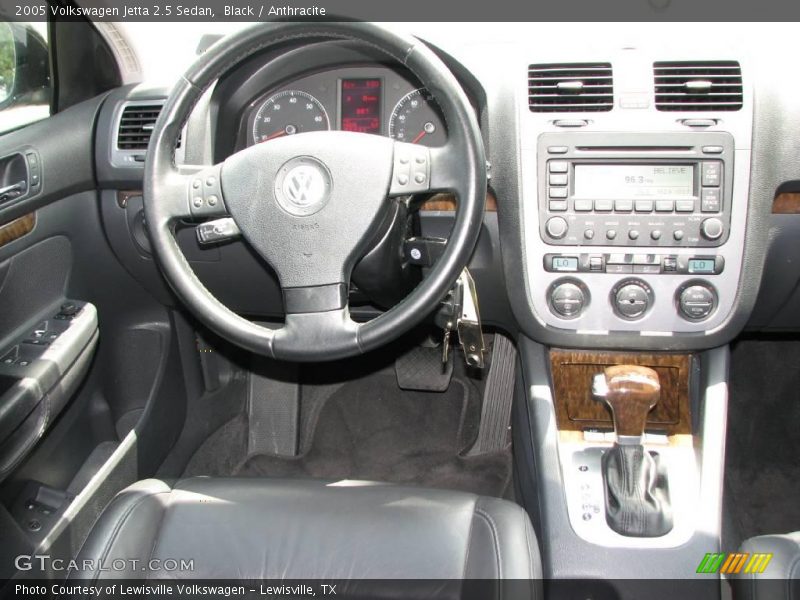 Black / Anthracite 2005 Volkswagen Jetta 2.5 Sedan