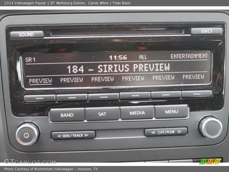 Candy White / Titan Black 2014 Volkswagen Passat 1.8T Wolfsburg Edition
