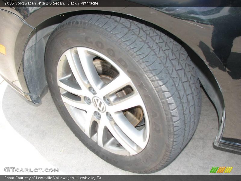 Black / Anthracite 2005 Volkswagen Jetta 2.5 Sedan