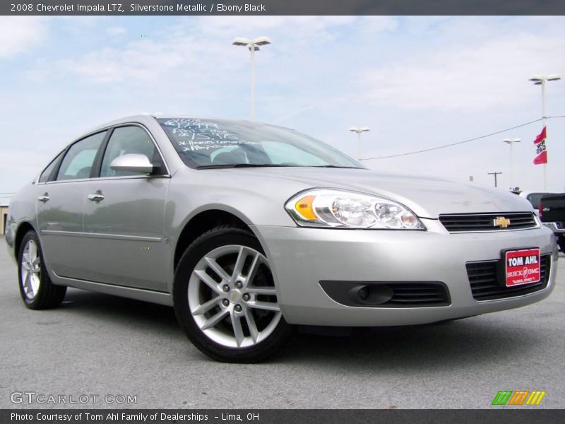 Silverstone Metallic / Ebony Black 2008 Chevrolet Impala LTZ