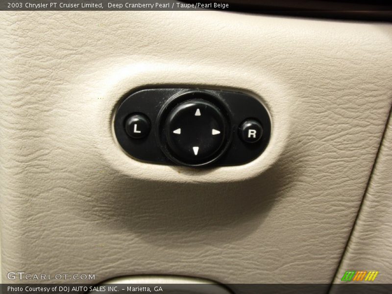 Deep Cranberry Pearl / Taupe/Pearl Beige 2003 Chrysler PT Cruiser Limited