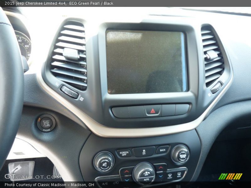 ECO Green Pearl / Black 2015 Jeep Cherokee Limited 4x4
