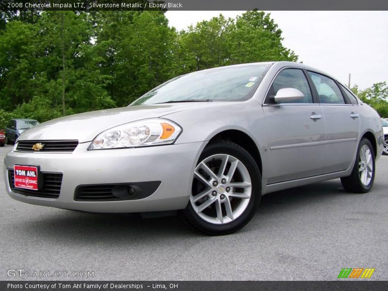 Silverstone Metallic / Ebony Black 2008 Chevrolet Impala LTZ
