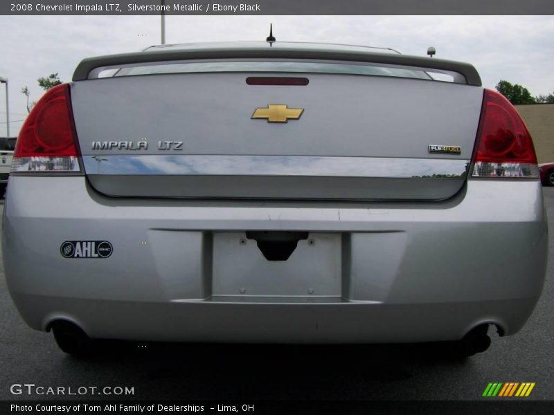Silverstone Metallic / Ebony Black 2008 Chevrolet Impala LTZ