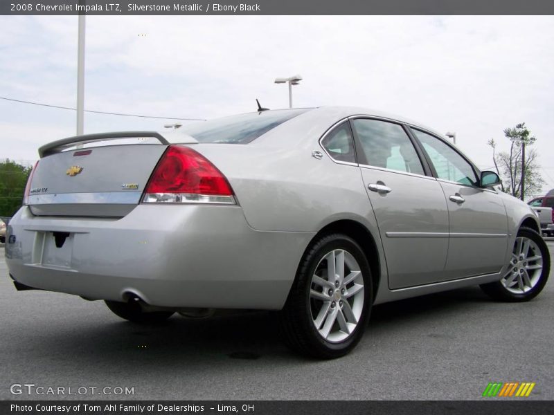Silverstone Metallic / Ebony Black 2008 Chevrolet Impala LTZ