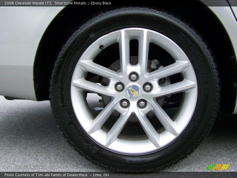 Silverstone Metallic / Ebony Black 2008 Chevrolet Impala LTZ